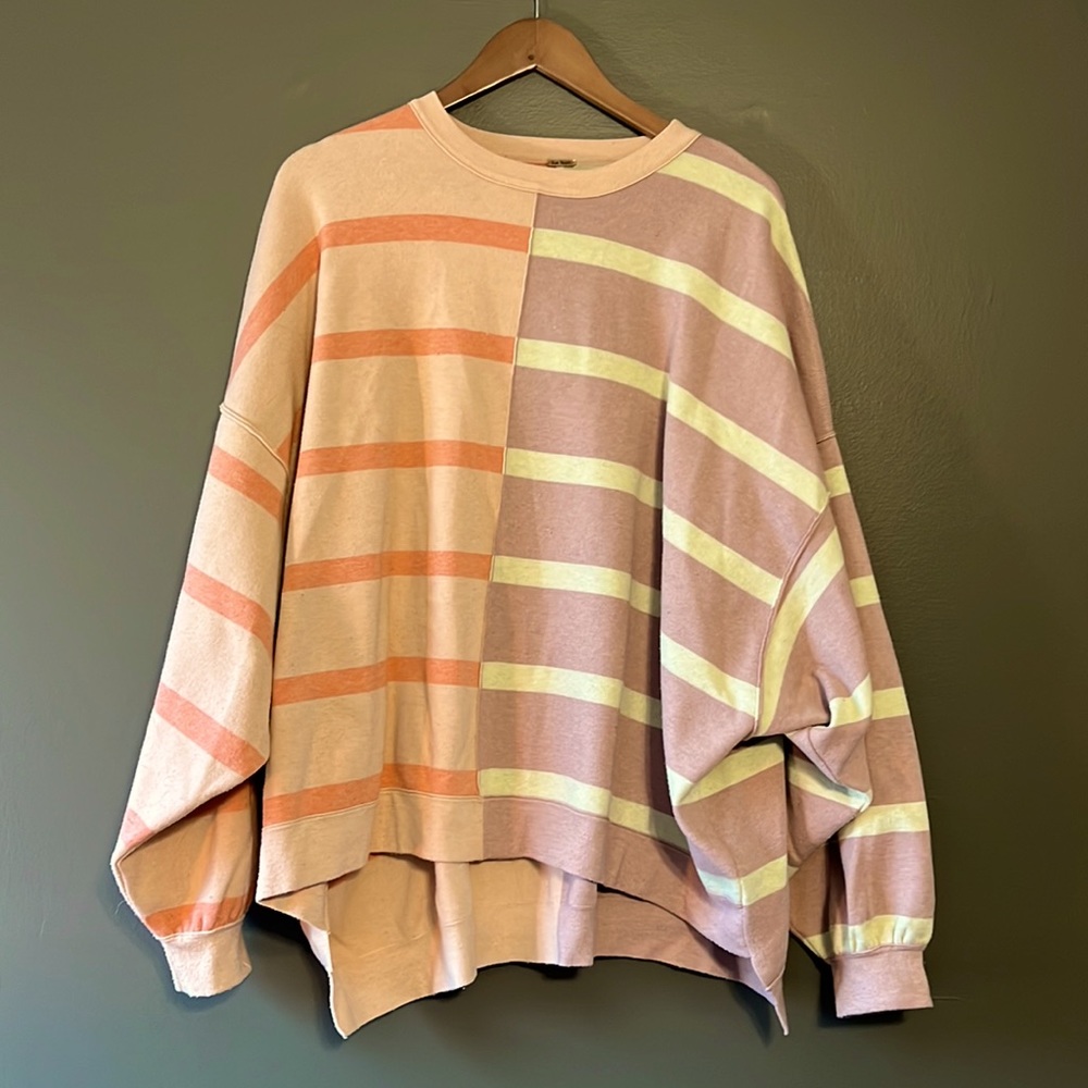 Free People oversized sweatshirt